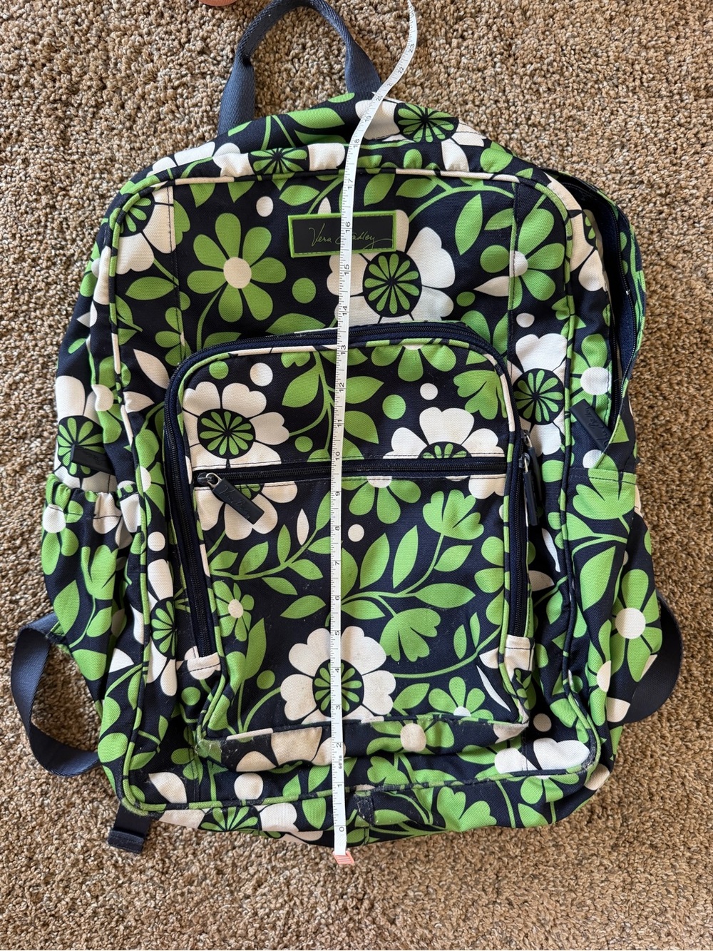 VERA BRADLEY Lighten Up Campus Backpack in Lucky You - Picture 16 of 16